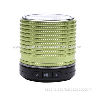 High-end Bluetooth Stereo Car Speakers, 5V DC, 500mAh Large Battery Capacity/30ft Working Distance